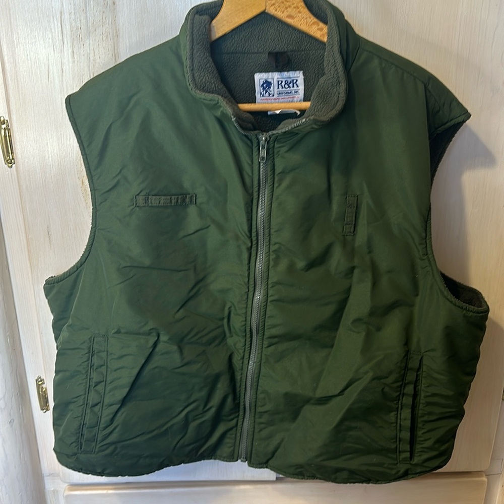 Vintage R&R uniforms men’s large vest size large
